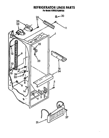 Refrigerator liner