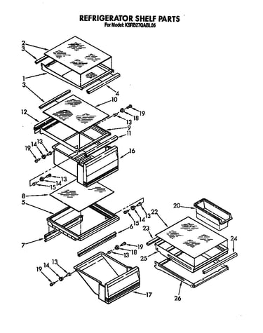 Refrigerator shelf