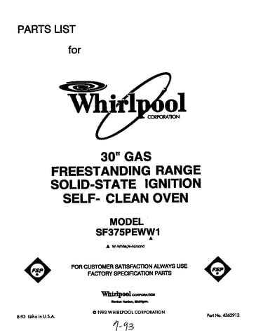 Front cover