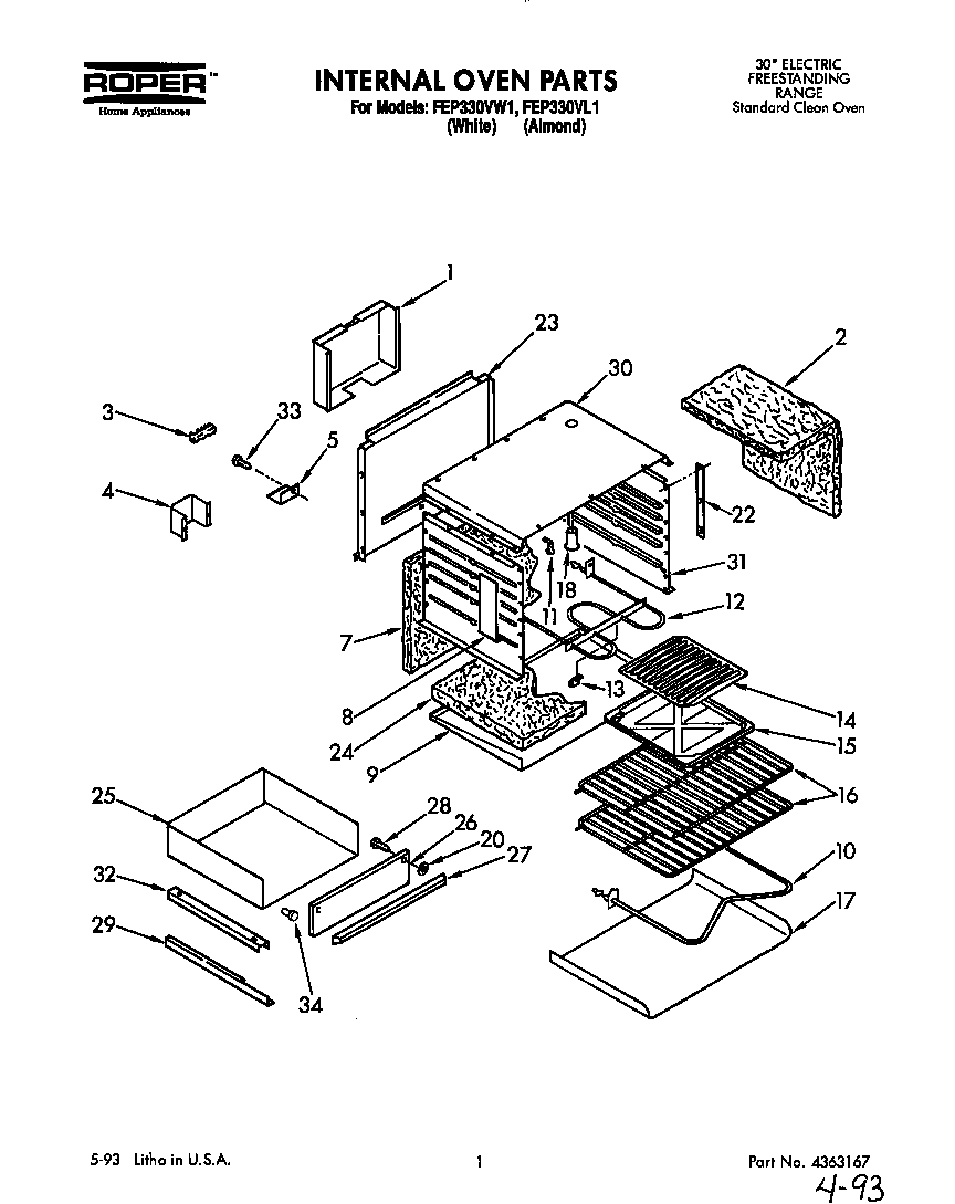 Internal oven