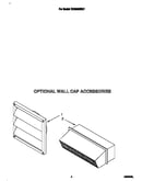 Optional wall cap accessories