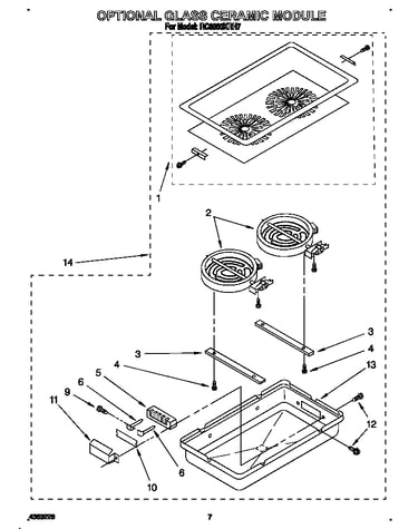 Optional glass ceramic module