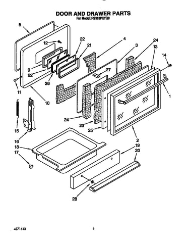 Door and drawer