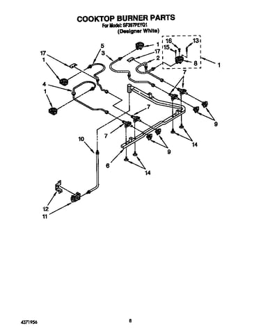 Cooktop burner
