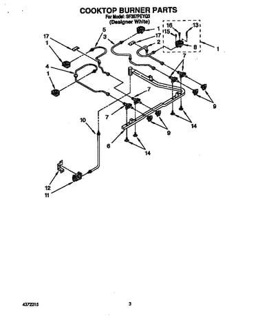 Cooktop burner