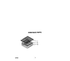 Whirlpool SF387PEYQ2 oven rack diagram