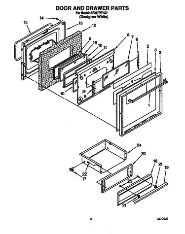 Door and drawer