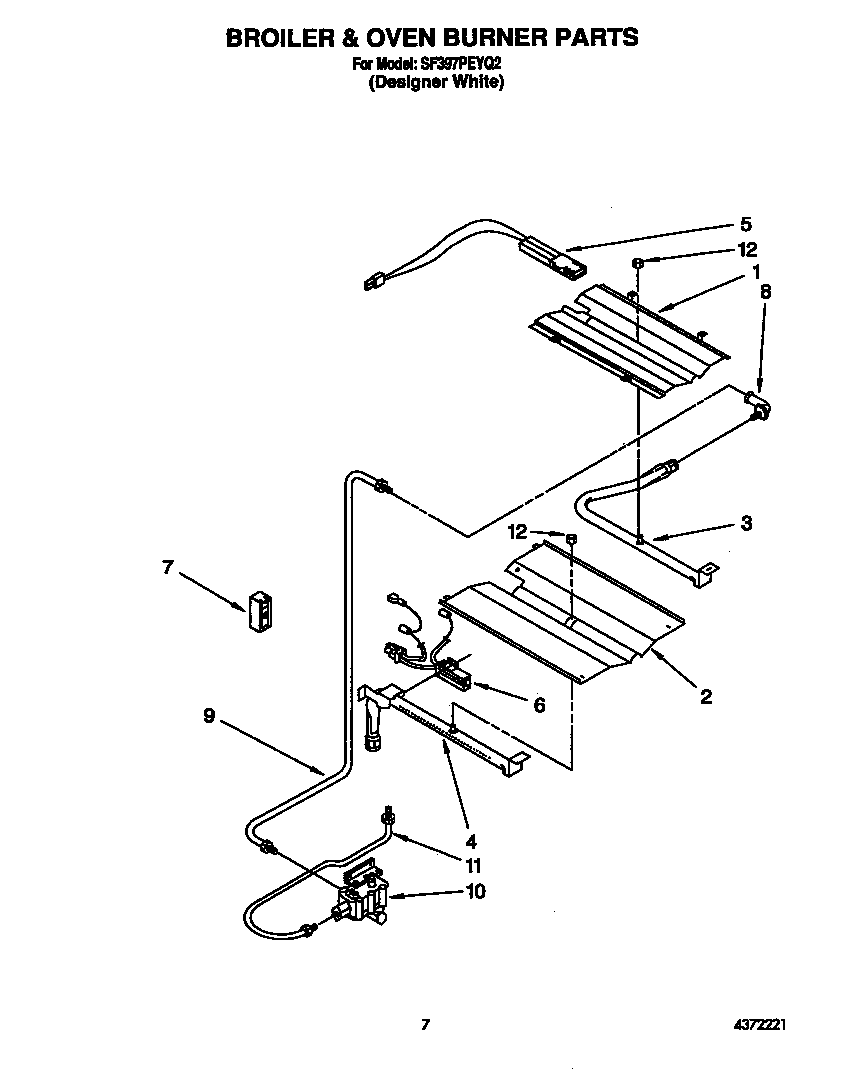 Broiler and oven burner