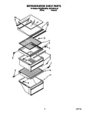 Refrigerator shelf