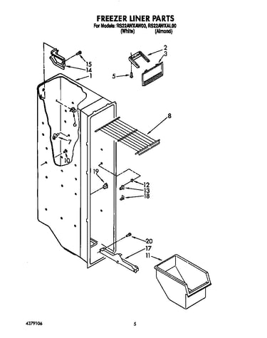 Freezer liner