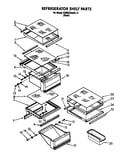 Refrigerator shelf
