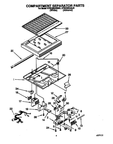 Compartment separator