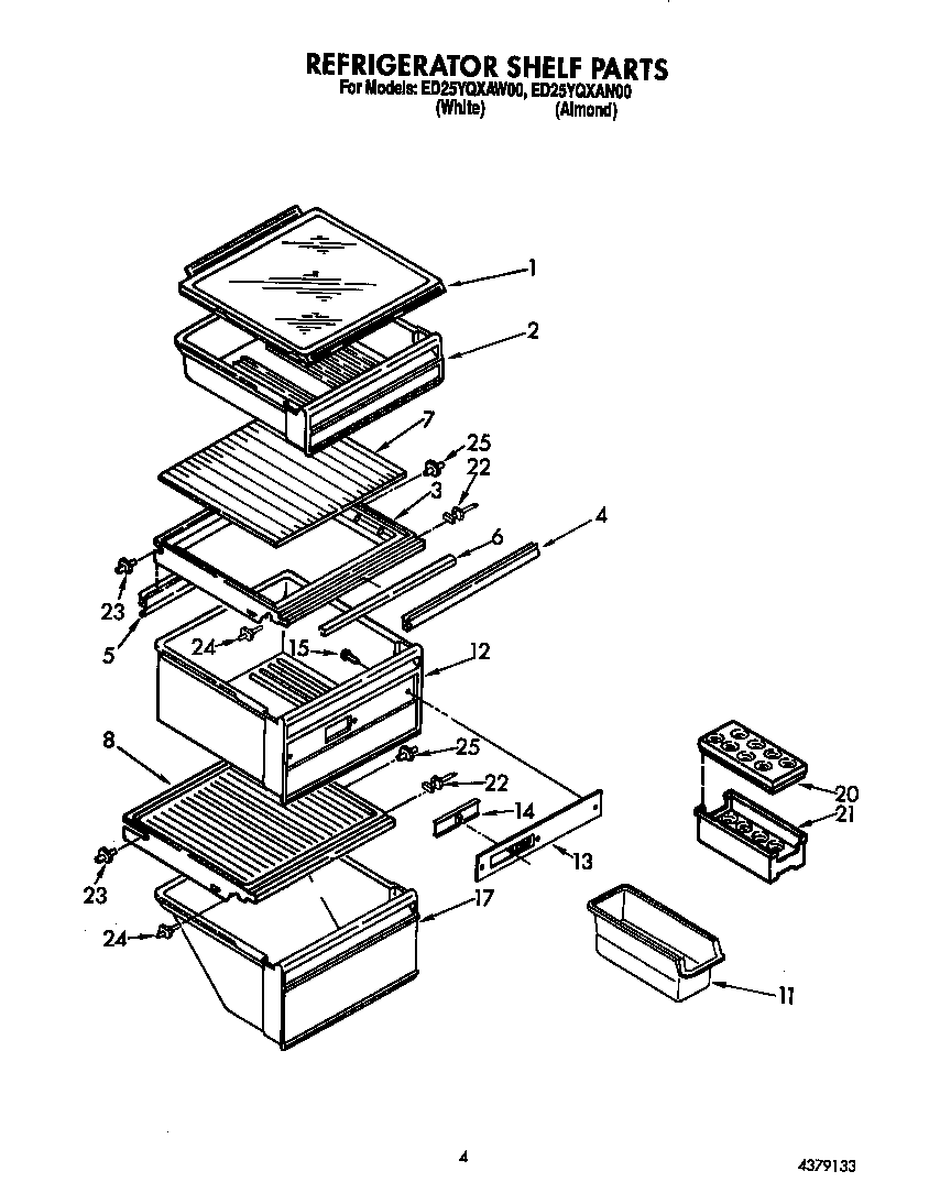 Refrigerator shelf
