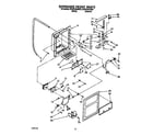 Whirlpool ED25YQXAW00 dispenser front diagram