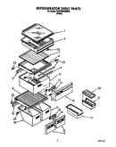 Refrigerator shelf