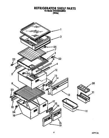Refrigerator shelf