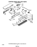 Control panel and latch