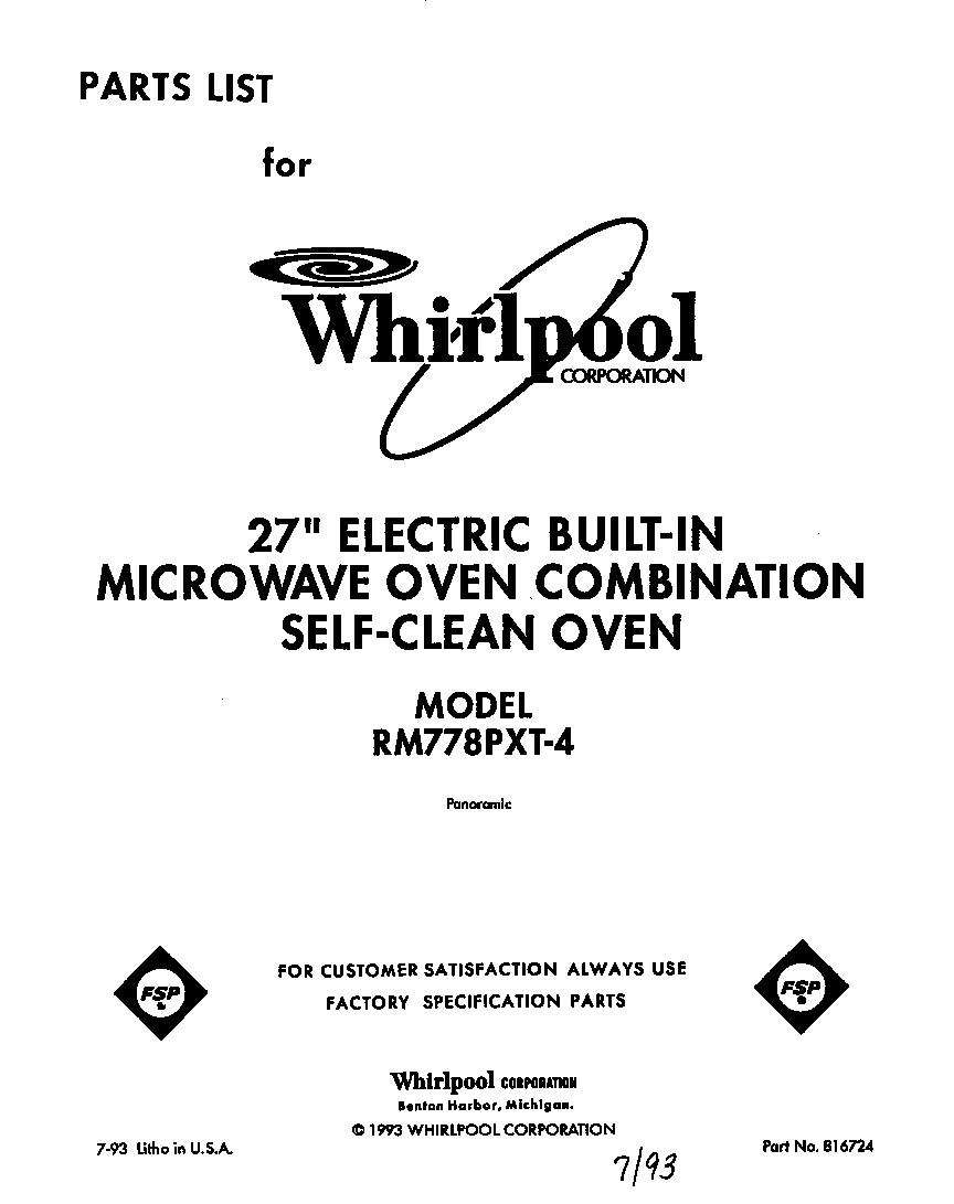 Front cover