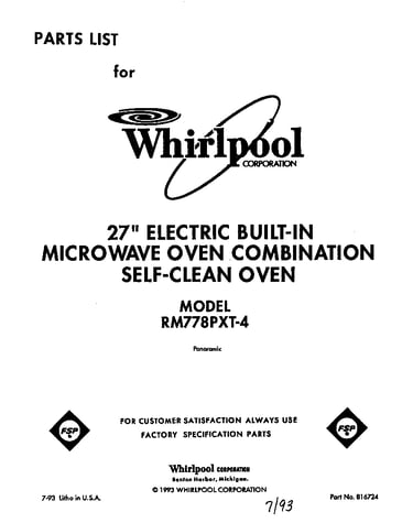 Front cover