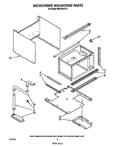 Microwave mounting