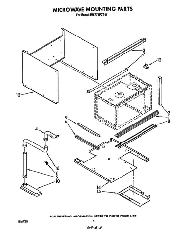 Microwave mounting