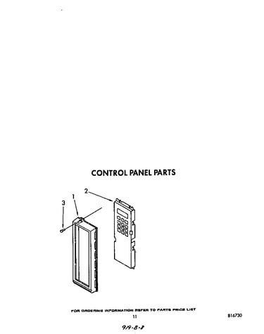 Control panel