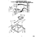 Whirlpool LSC6244AW0 machine base diagram