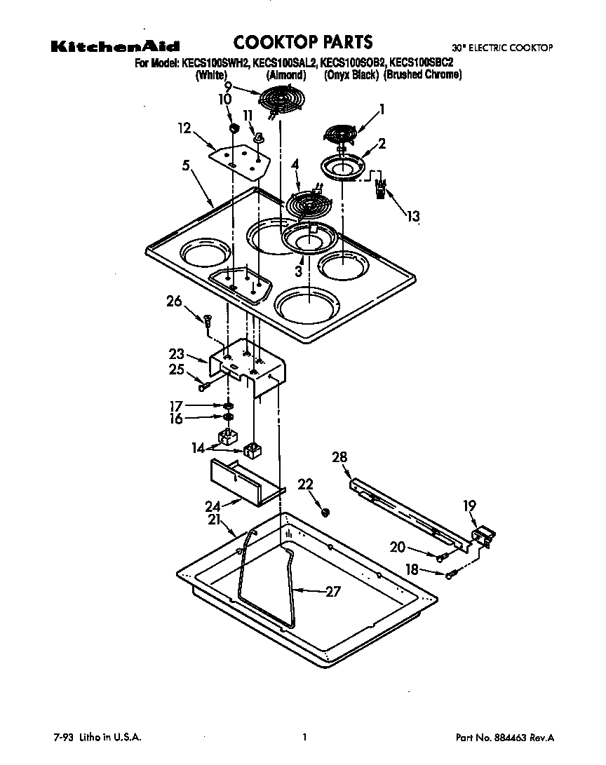 Replacement parts