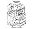 Whirlpool RM996PXVW4 upper chassis diagram