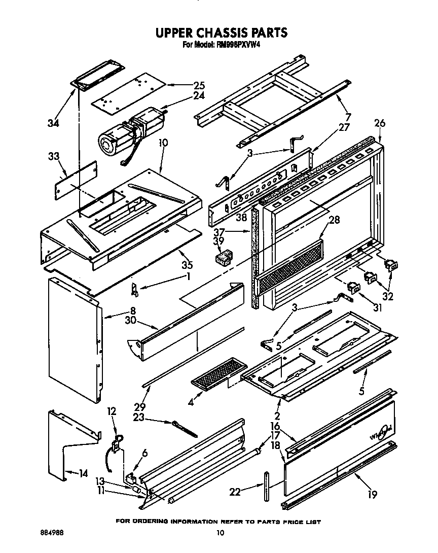 Upper chassis