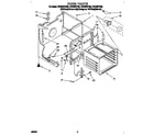 Whirlpool RF375PXYW2 oven diagram