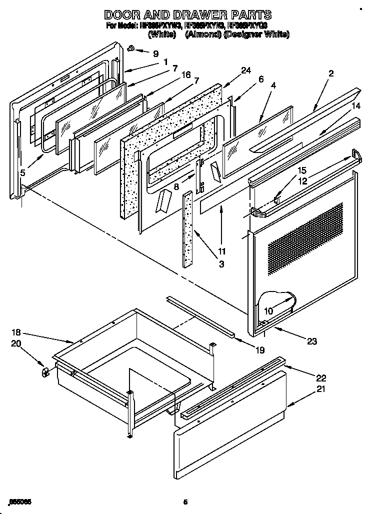 Door and drawer