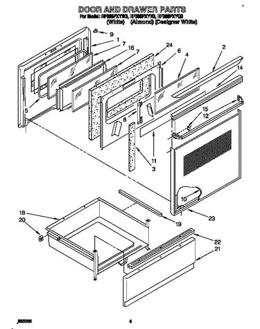 Door and drawer
