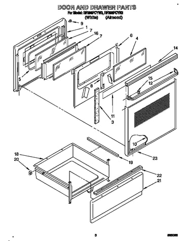 Door and drawer