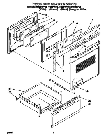 Door and drawer