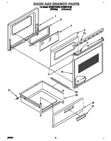 Door and drawer