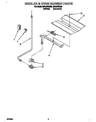 Broiler & oven burner