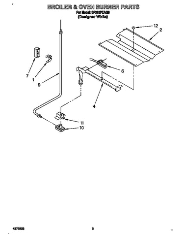 Broiler & oven burner