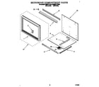 KitchenAid KEMI371YWH0 microwave compartment diagram