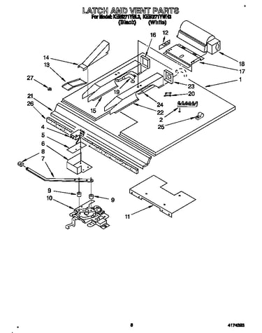 Latch and vent