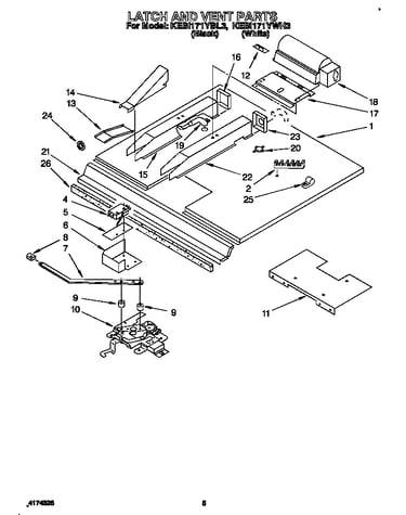 Latch and vent