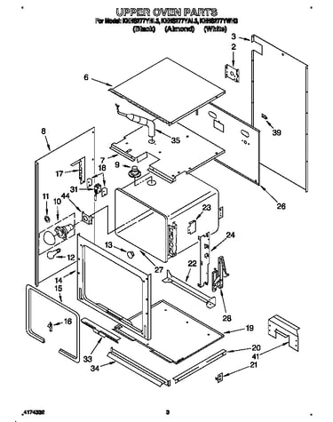 Upper oven