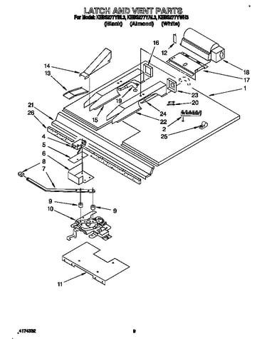 Latch and vent