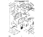 Whirlpool ACE124XY2 airflow and control diagram