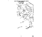 KitchenAid BPDH2500AS0 air flow and control diagram