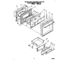 Whirlpool RM980PXYW1 door and drawer diagram