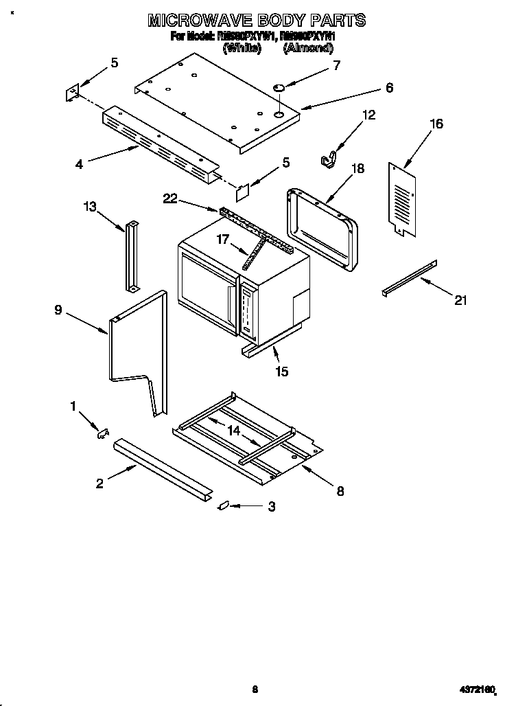 Microwave body