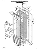 Refrigerator door