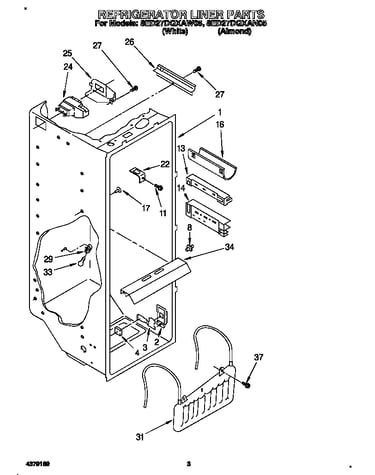Refrigerator liner