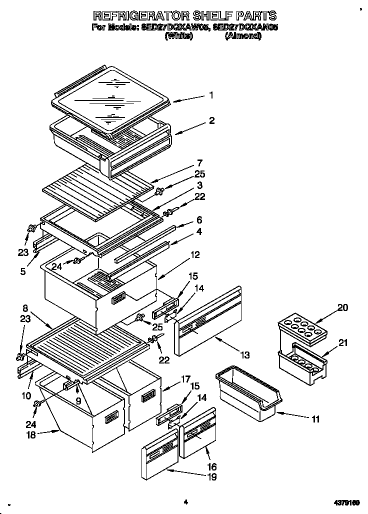 Refrigerator shelf